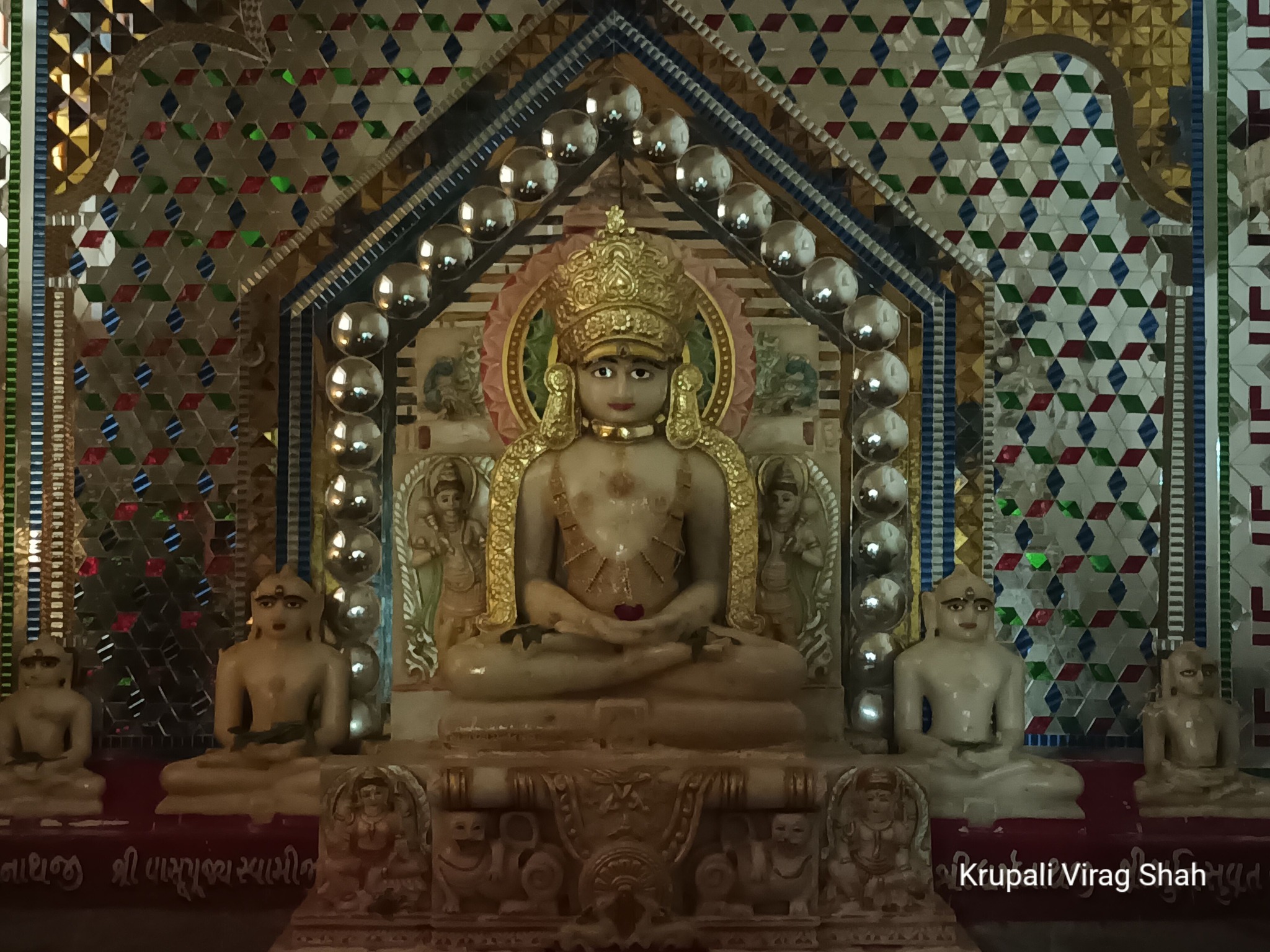 Shri Sambhavnath Bhagwan Shwetamber Jain Derasar, Dhobiya Sheri, Radhanpur, District - Patan (Gujarat) thumbnail 5