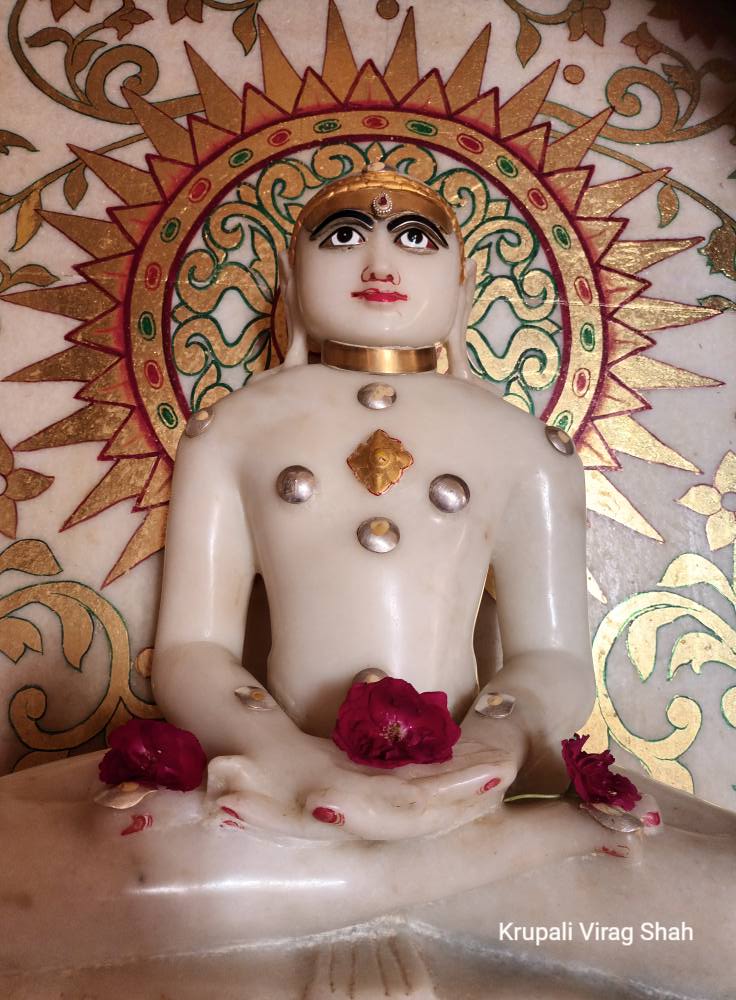 Shri Antrix Parshvnath Shwetamber Jain Tirth, Shri Labdhidham Tirth, Dhakdi, District - Ahmedabad (Gujarat) thumbnail 6