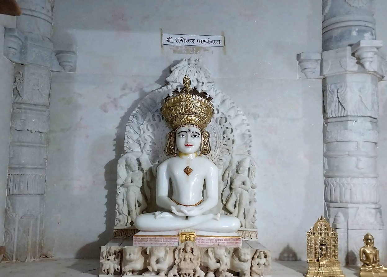Shri Jin Kushal Dadawadi, Shri Munisuvrat Swami Shwetamber Jain Mandir, Archana School Road, Parvat Patiya, Surat (Gujarat) thumbnail 4