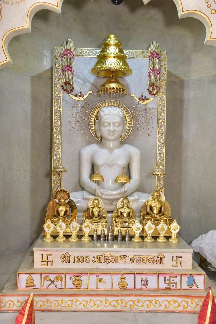 Shri Adinath Digamber Jain Mandir, Railway Station Area, Thanesar, District-Kurukshetra (Haryana) thumbnail 2