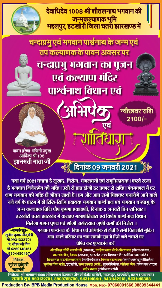 Shri 1008 Sheetalnath Bhagwan Digamber Jain Mandir, Itkhori (Bhaddalpur), District-Chatra (Jharkhand) image 8