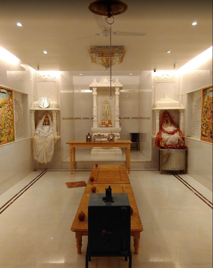 Bhagwan Shri Mahavir Digamber Jain Mandir, 1st A Main Road, behind Rajeshwari Theatre, Konena Agrahara, Murgesh Pallya,  Bengaluru (Karnataka) image 9