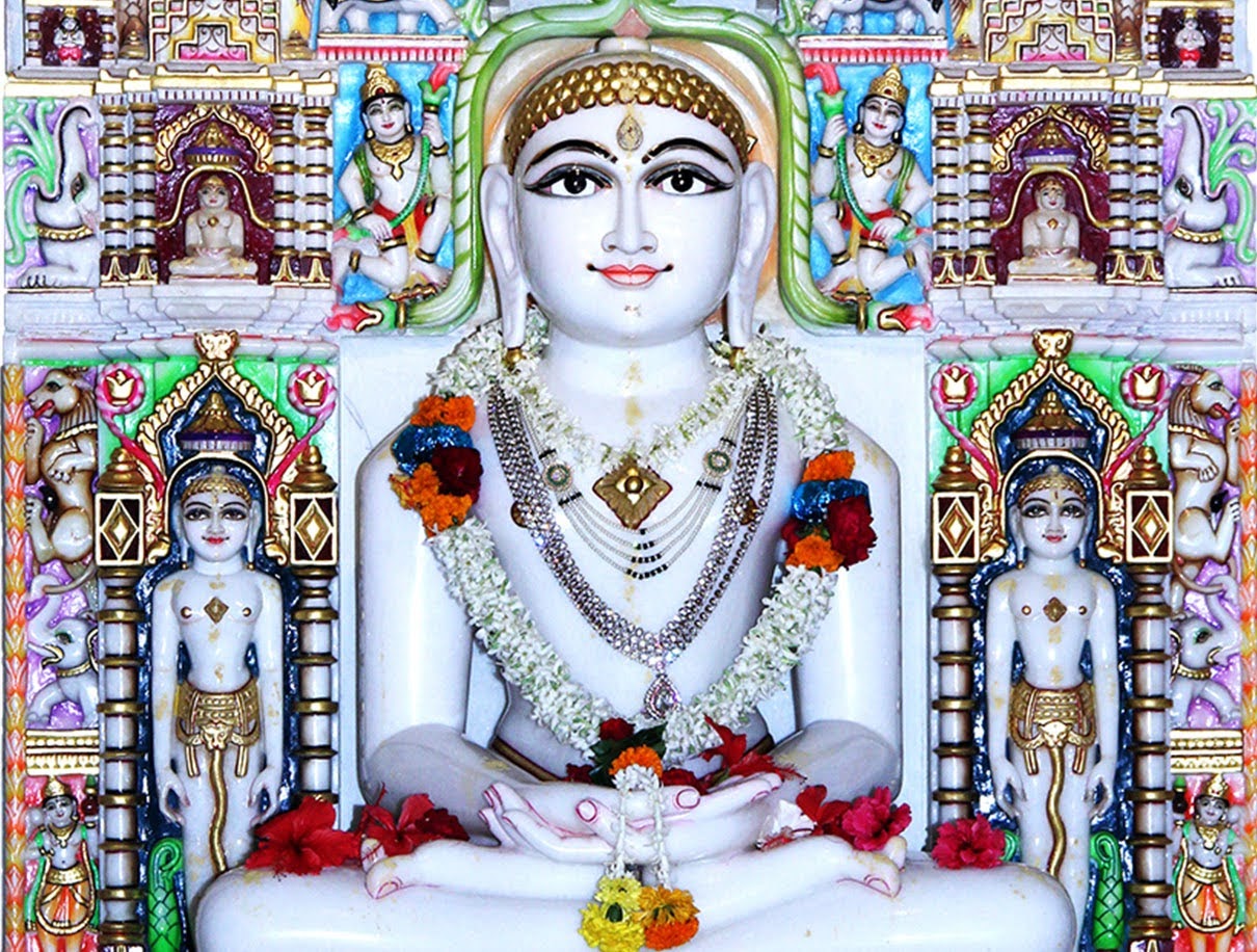 Shri Adinath Jin Mandir and Jinkushalsuri Dadawai, Kushal Nagar, Old Gabbur Road, Hubli, District - Dharwad (Karnataka) image 9