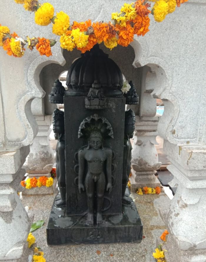 Atishaya Shri Kshetra Suwarna Bhadra Mahima Giri, Bhagwan 1008 Shri Parshvnath Swamy Jain Basadi, Balige, Kalasa, District - Chikkamagaluru (Karnataka) image 13
